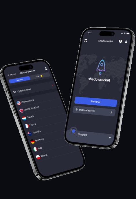 Shadowrocket 小火箭客户端界面：节点列表、策略组与连接状态一览